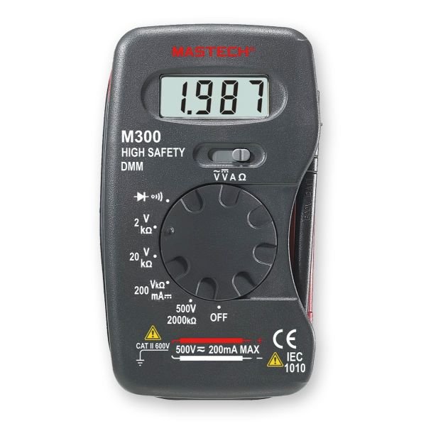 MASTECH M300 Pocket Type Digital Multimeters