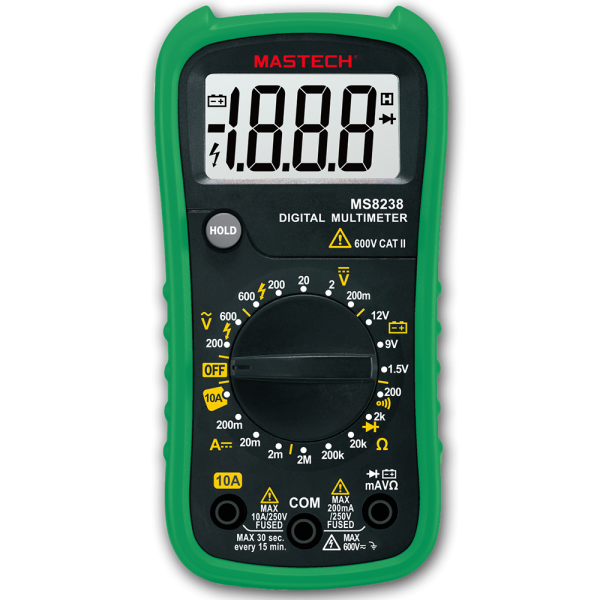 MASTECH MS8238H Manual Ranging Digital Multimeters