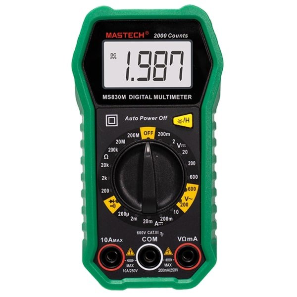 MASTECH MS830L Manual Ranging Digital Multimeters